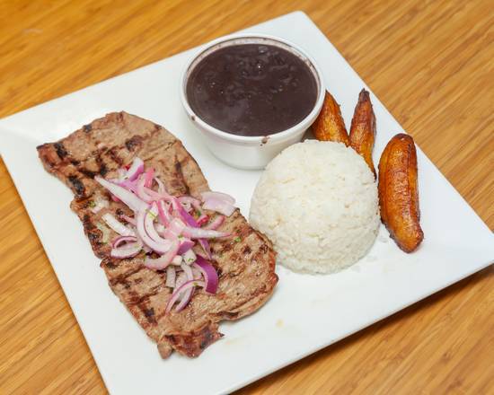Order Grilled Steak (½ lb) food online from La Granja store, Winter Park on bringmethat.com