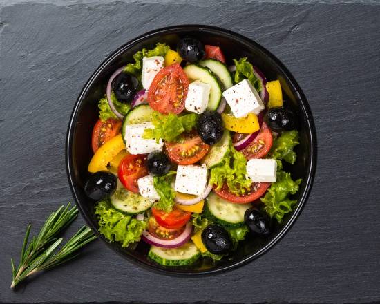 Order Greek Salad Getaway food online from Express Pie Parlor store, Melbourne on bringmethat.com