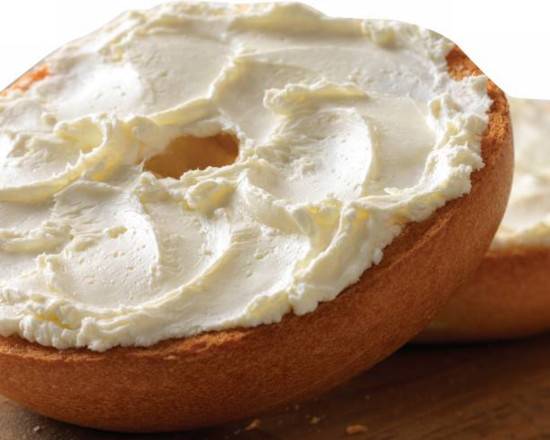 Order Bagel with Cream Cheese and other toppings food online from Einstein Bros Bagels store, Palm Harbor on bringmethat.com
