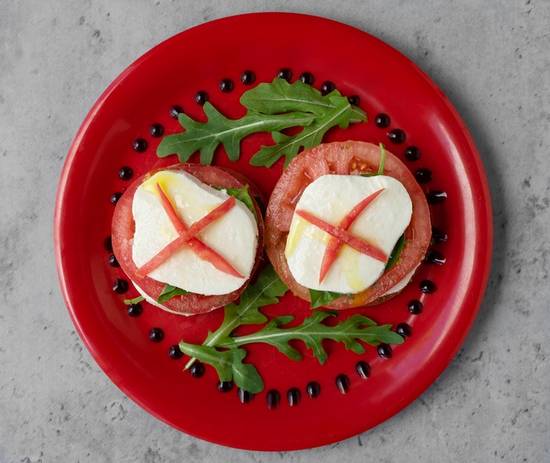 Order Caprese Salad food online from Pummarola store, Coral Gables on bringmethat.com