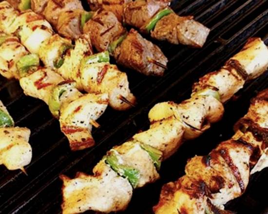 Order Veggie Kebab A La Carte food online from Papa Cristos Taverna store, Los Angeles on bringmethat.com