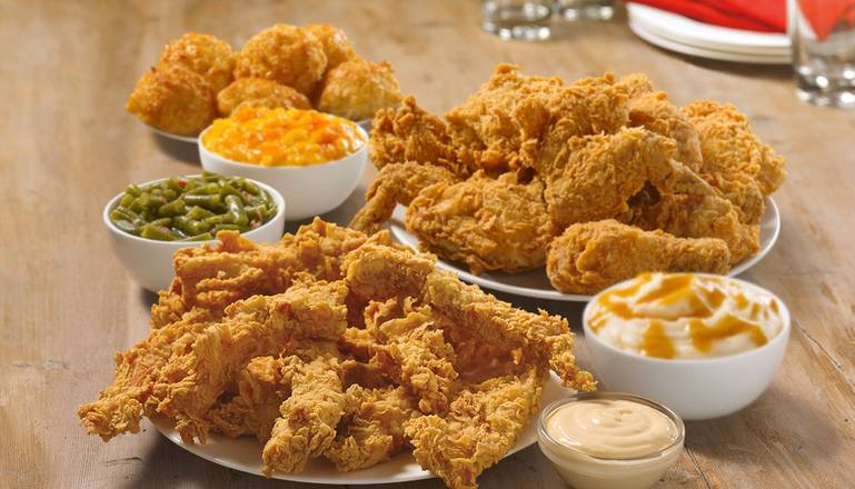 Order Spicy Feed 6 Family Feast food online from Church's Chicken store, Corpus Christi on bringmethat.com