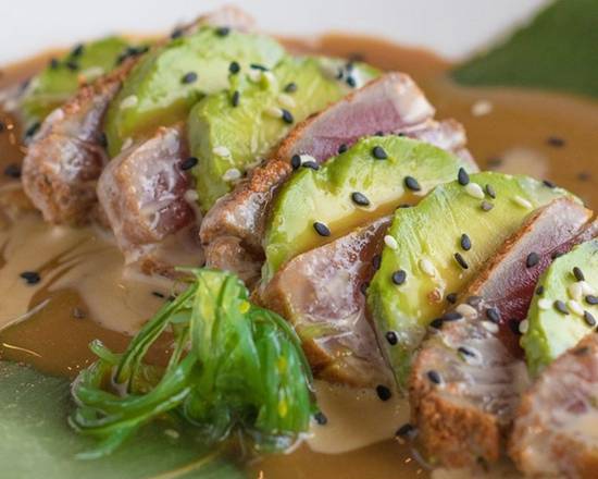 Order Ahi Tuna Tamarind * food online from Dr. Limon Ceviche Bar store, Miami Lakes on bringmethat.com