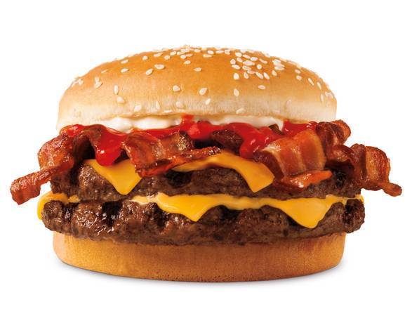 Order BACON KING™ Sandwich food online from Burger King store, St Petersburg on bringmethat.com