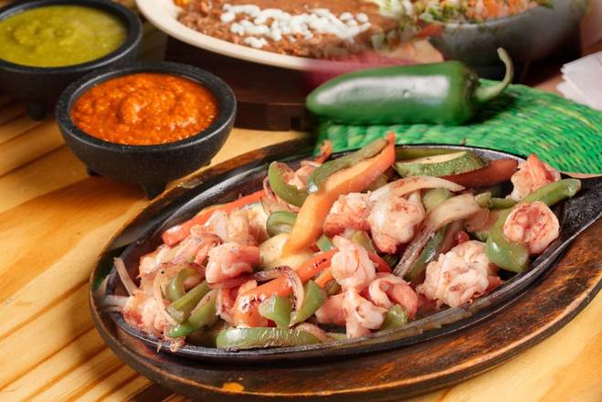 Order Fajita De Camaron food online from El Mercadito Mexican Restaurant store, Memphis on bringmethat.com