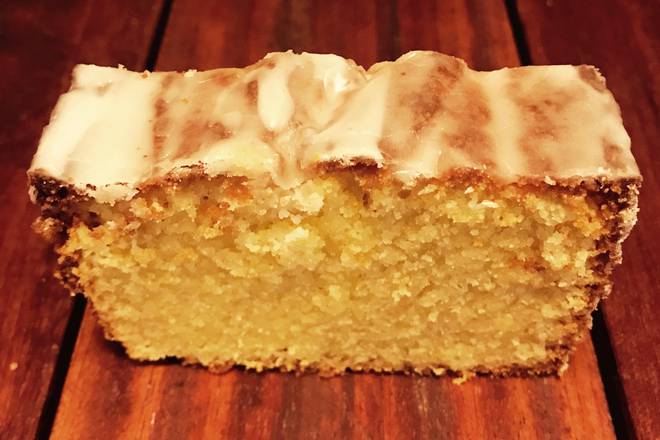 Order Lemon Polenta Cake food online from Sugar Bakery & Coffeehouse store, Seattle on bringmethat.com