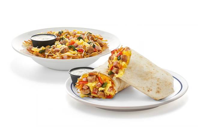 Order Country Breakfast Burrito & Bowl food online from Ihop store, San Rafael on bringmethat.com