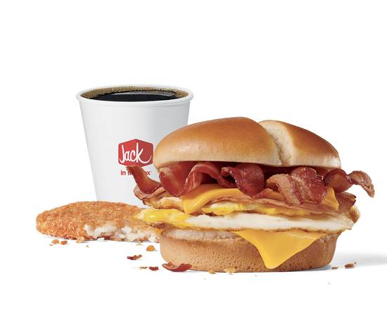 Order Ultimate Breakfast Sandwich Combo food online from Jack In The Box store, Castaic on bringmethat.com