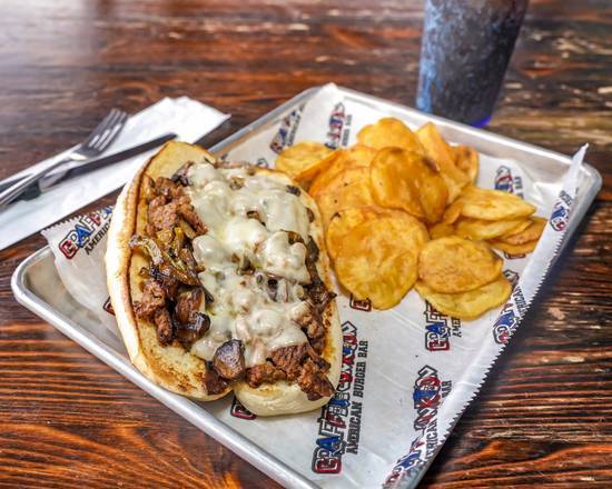 Order Philly Cheese Steak food online from Graffiti Junktion Llc store, Orlando on bringmethat.com