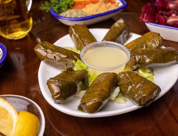 Order Stuffed Grape Leaves food online from Kabob Xpress store, Evansville on bringmethat.com