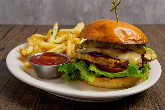 Order Fresh Garden Burger food online from 33 Taps store, Los Angeles on bringmethat.com