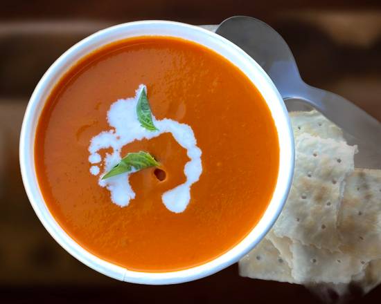 Order TOMATO BASIL SOUP  food online from Lito's Kitchen store, Garland on bringmethat.com