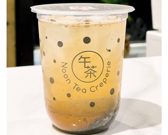 Order Mango Passion Fruit Tea (16oz) food online from Noon Tea Creperie store, Madison on bringmethat.com