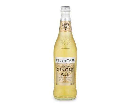 Order Fever Tree Ginger Ale (6.8oz Glass Bottle) food online from Nobu Miami store, Miami Beach on bringmethat.com