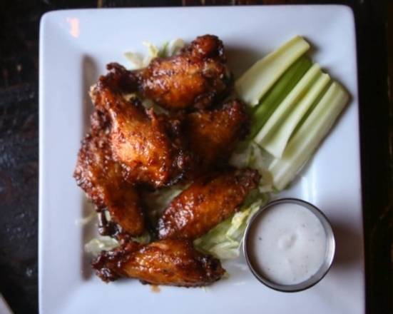 Order Wings food online from Red Star Taco Bar store, Tacoma on bringmethat.com