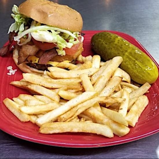 Order cheese Burger  food online from Nypd store, Ann Arbor on bringmethat.com