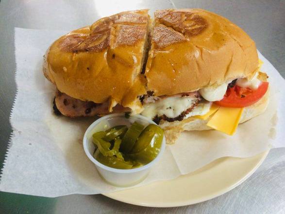 Order Torta Chilanga food online from Taqueria Puro Jalisco store, Pasadena on bringmethat.com