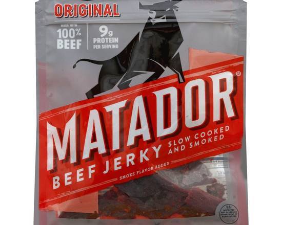 Order Matador Beef Jerkey Original 3oz food online from Fresko Market store, Miami on bringmethat.com