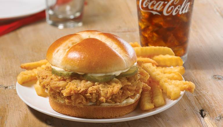 Order Chicken Sandwich Combo  Spicy food online from Church's Chicken store, Corpus Christi on bringmethat.com