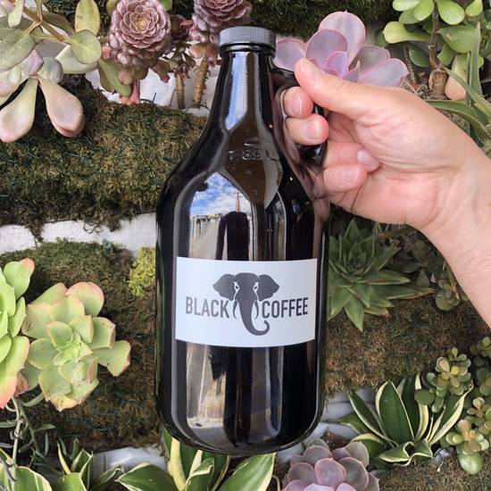 Order GROWLER + 64oz. of ORIGINAL COLD BREW  food online from Black Elephant Coffee store, Los Angeles on bringmethat.com
