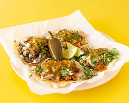 Order Taco Regular food online from Los Altos Taqueria store, Mountain View on bringmethat.com