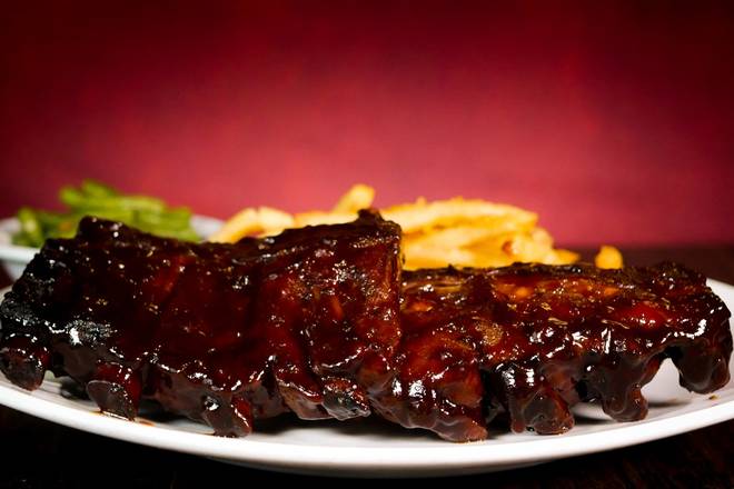 Order Baby Back Rib Dinner food online from Aspen Creek Grill store, Noblesville on bringmethat.com