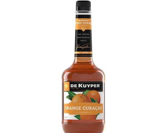 Order Dekuyper Orange Curacao, 750mL other (30% ABV) food online from Woodbury Wine & Spirits store, ORLANDO on bringmethat.com