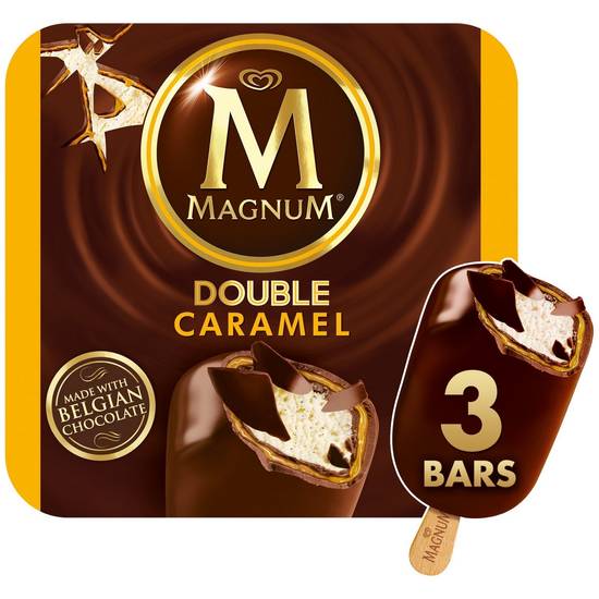 Order Magnum Ice Cream Bars Double Caramel, 3 CT food online from Cvs store, LINCOLN on bringmethat.com