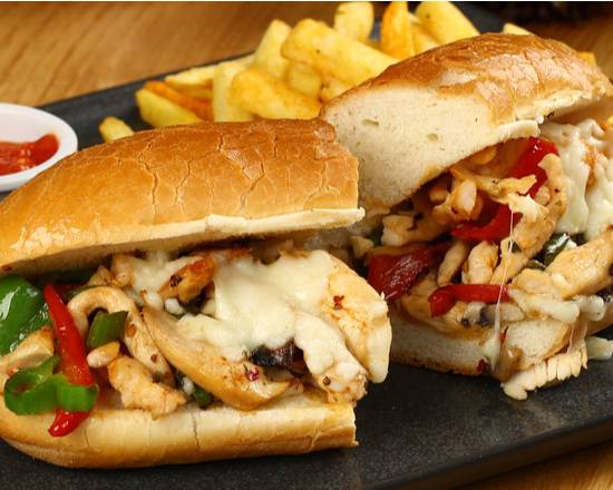 Order Chicken Cheesesteak A la Carte food online from Franks Philly Cheesesteaks store, Las Vegas on bringmethat.com