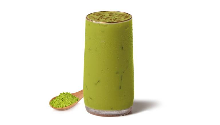 Order Green|Matcha Iced Tea Latte food online from The Coffee Bean &Amp; Tea Leaf store, Rancho Cucamonga on bringmethat.com