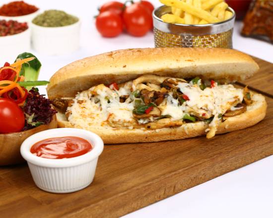 Order Spicy Chicken Cheesesteak food online from Philly Fresh Cheesesteaks store, Irving on bringmethat.com