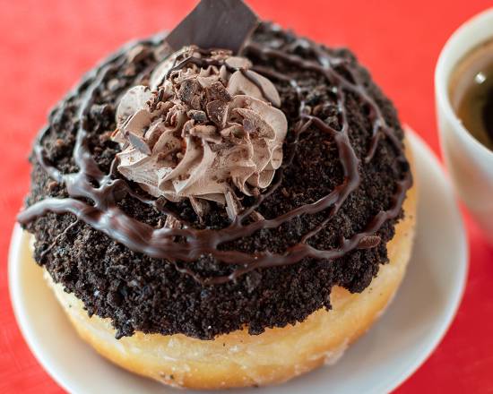 Order Death By Chocolate Gourmet Donut food online from Mojo Donuts & Fried Chicken store, Miami on bringmethat.com
