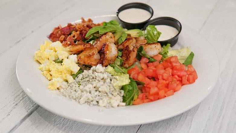 Order Cobb Salad w/Grilled Shrimp  food online from Hickory Tavern store, Mooresville on bringmethat.com