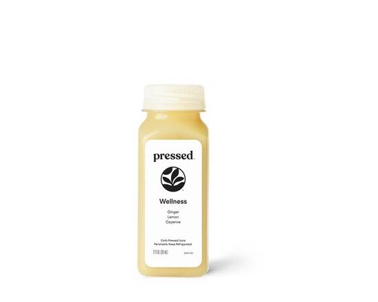 Order Wellness | Ginger Lemon Cayenne Shot food online from Pressed store, Los Angeles on bringmethat.com