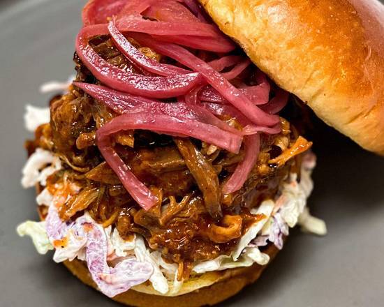 Order Carolina-Style Pulled Pork Sandwich food online from Foodhaul store, Elk Grove Village on bringmethat.com