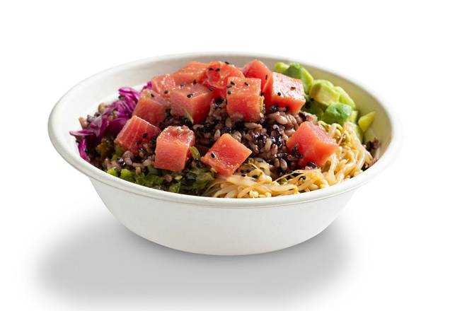 Order Tuna Poke Fire Warm Rice Bowl food online from CoreLife Eatery store, Murfreesboro on bringmethat.com