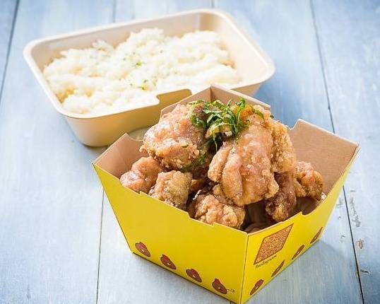 ⑦【さっぱり】 梅しそからあげ弁当 Plum Shiso Karaage