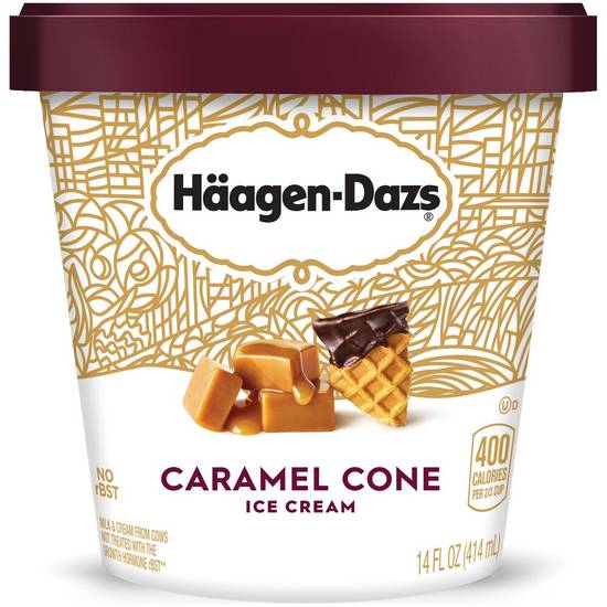 Order Haagen-Dazs Caramel Cone Ice Cream, 14 OZ food online from Cvs store, MARTINEZ on bringmethat.com