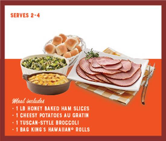 Order By-the-Slice Suppers - 1 lb. Ham food online from The HoneyBaked Ham Company store, Port Charlotte on bringmethat.com