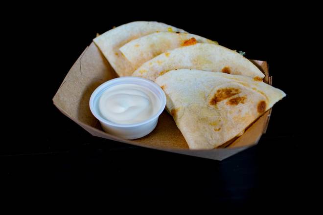 Order Kid's Cheese Quesadilla food online from Velvet Taco store, Charlotte on bringmethat.com