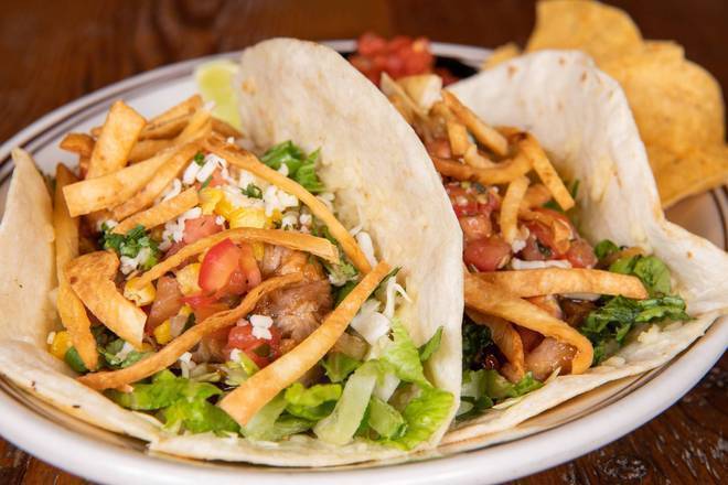 Order Asian Pork Tacos food online from Crooked Pint Ale House store, Fargo on bringmethat.com