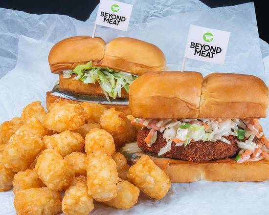 Order BEYOND® 2-SLIDER COMBO food online from Bad Mutha Clucka store, Austin on bringmethat.com