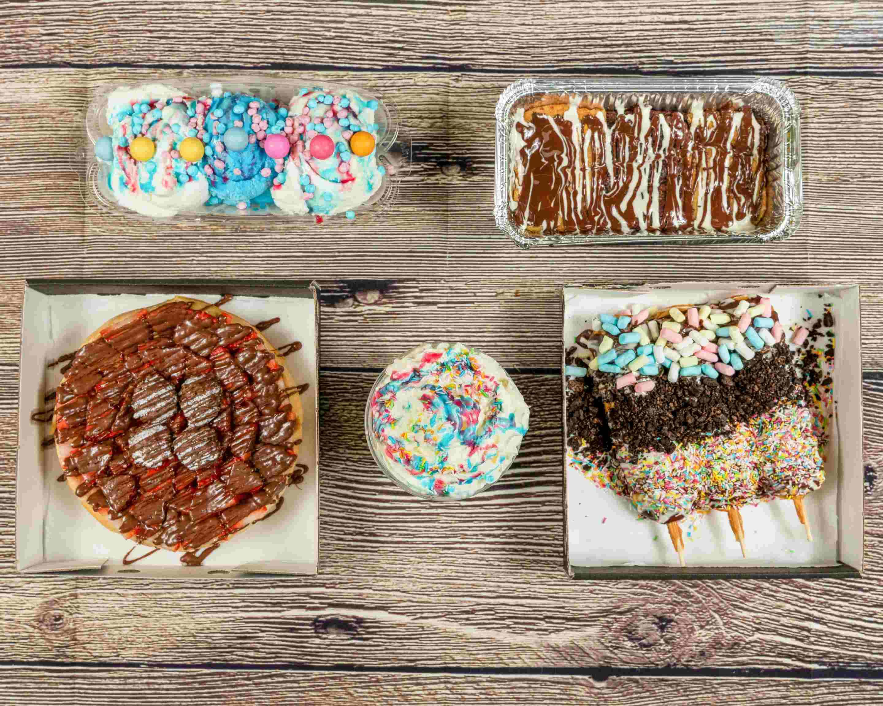 Dessert Strip Menu Takeaway in Halesowen Delivery menu & prices