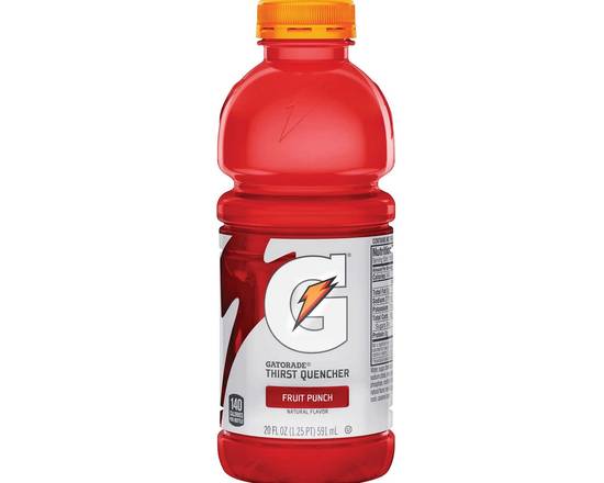 Order Gatorade Zero 20oz Fruit Punch food online from Fresko Market store, Miami on bringmethat.com