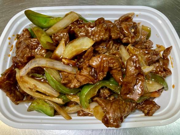 Order Pepper Steak with Onion food online from La China Blue store, Orlando on bringmethat.com