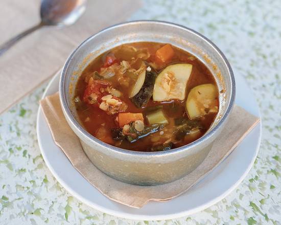 Order Garden Vegetable Soup food online from Tin Leaf Fresh Kitchen store, Carlsbad on bringmethat.com