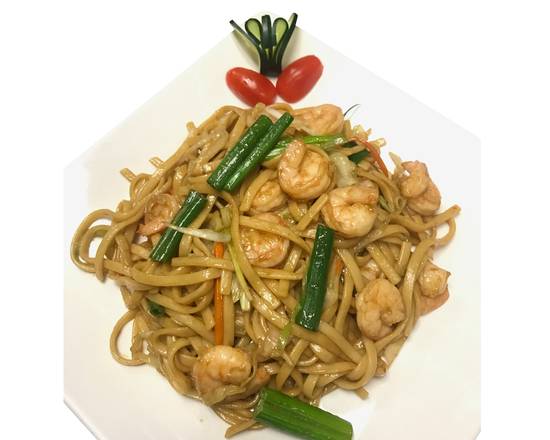 Order Shrimp Lo Mein food online from Fuji Sushi Asian Cuisine store, La Porte on bringmethat.com