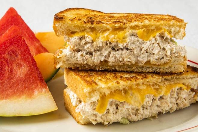 Order Tuna & Cheese Melt food online from Hof Hut store, Torrance on bringmethat.com