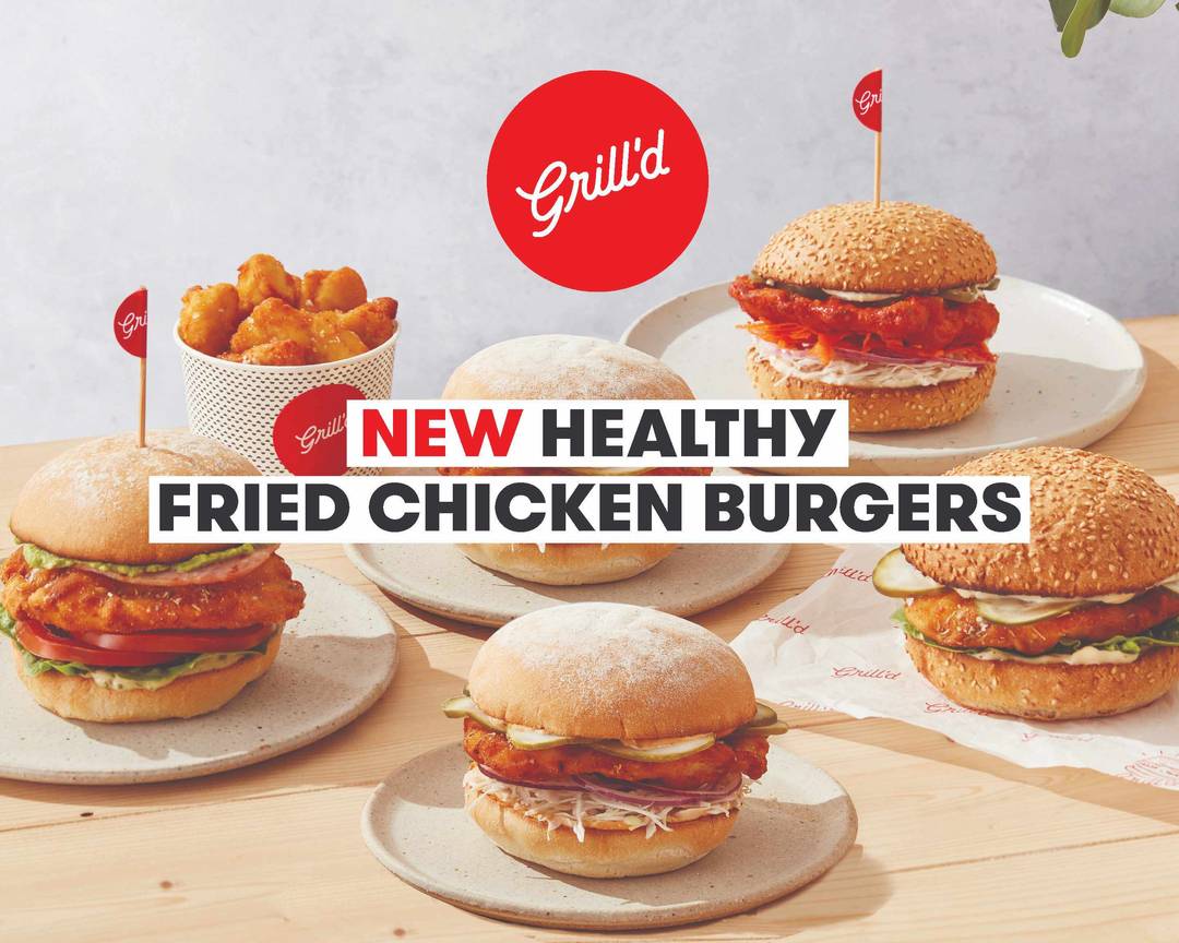 Grill'd (Melbourne Central) Takeaway in Melbourne Delivery Menu