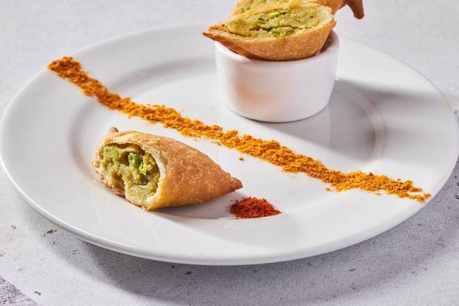 Order Classic Northern Samosas (VG) by dosa by DOSA food online from Barzotto store, Palo Alto on bringmethat.com